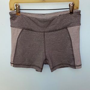 Grey compression shorts